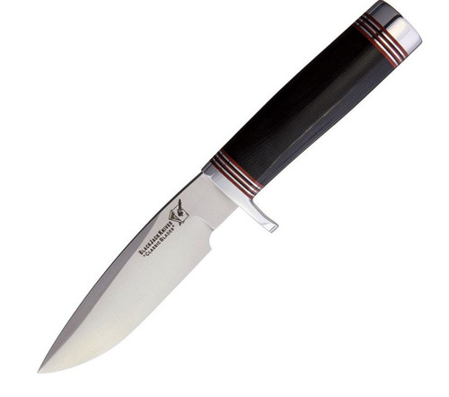 Blackjack Classic Model 125 Fixed Blade Black Micarta