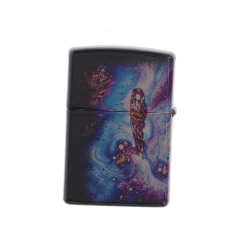 Zippo Lighter 540 Universe Astro Tumbled Chrome Finish ZP48547