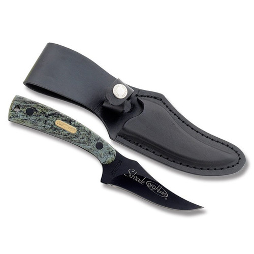Old Timer ProHunter Skinner Fixed Blade Knife Camo