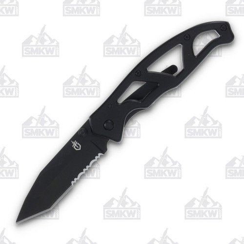 Gerber Paraframe I Folding Knife Tanto Black