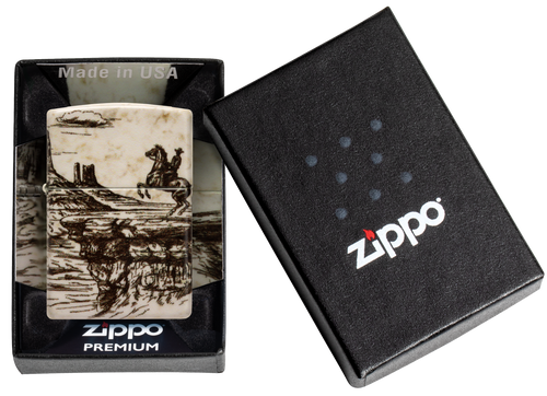 Zippo Western 540 Color Process Lighter