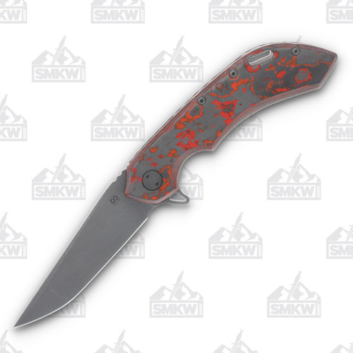 Olamic Wayfarer 247 Folding Knife T-041Q Companto Mars Valley Fat Carbon (Stonewash)