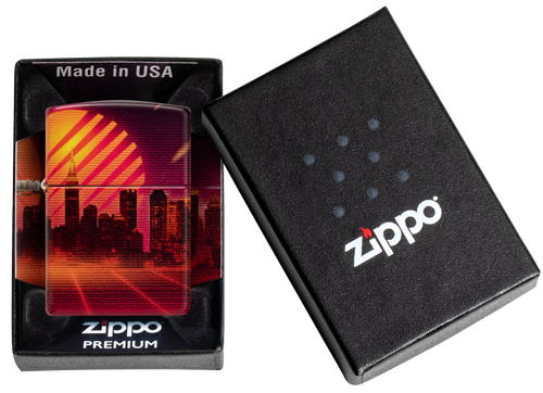 Zippo Cyber City 540 Color Process Lighter