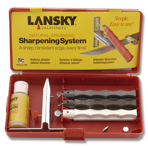 Lansky Natural Arkansas Sharpening System