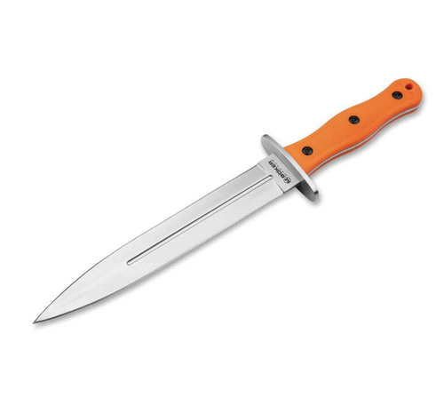 Boker Magnum HL Boar 9.02in Satin Double Edge Dagger Fixed Blade