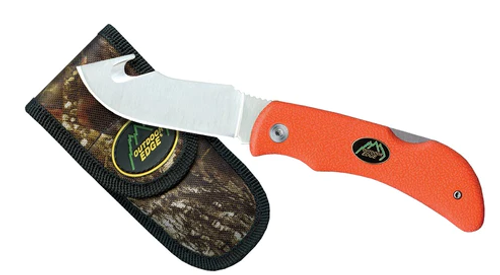 Outdoor Edge Folding Guthook Knife Blaze