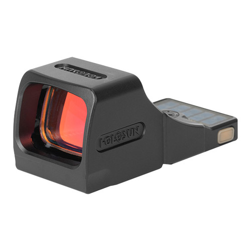 Holosun SCS MP2 Green Dot Sight Black Anodized Aluminum 1 x 0.58in x 0.77in  2 MOA Green Dot 32 MOA Circle Reticle Solar Green Dot Sight 