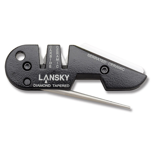 Lansky Spyderco Sharpener Dog Bone Pocket Sharpener LTRSP