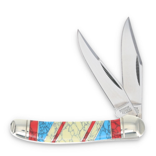 Rough Ryder Stoneworx Copperhead Folding Knife RR2400 - Smoky