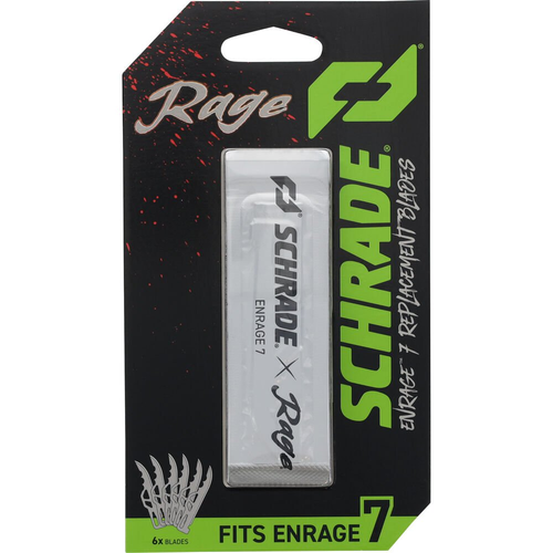 Schrade Enrage Series 7 Replacement Blades Clam Pack