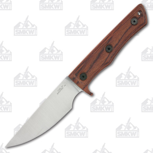 Case Black Rust Smooth Hardwood Composite Hunter Fixed Blade Knife