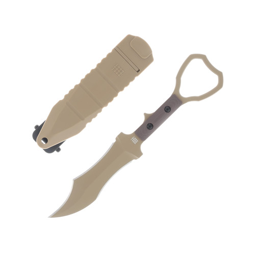 Halfbreed Compact Clearance Knife Fixed Blade Knife Tuhon Raptor Talon/Dark Earth CCK03DEK