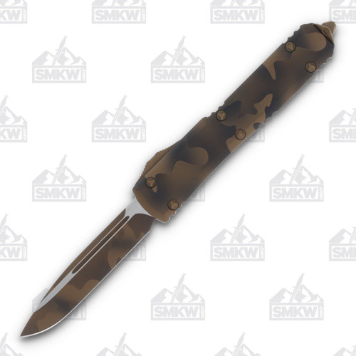 Microtech Ultratech Full Camo S/E Out-the-Front Automatic Knife AUMT1211CCS