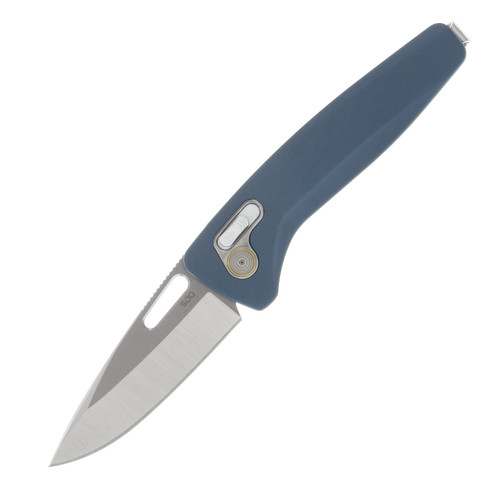 SOG Knives One-Zero XR Smoke Gray Folding Knife 3.11in Plain Drop Point