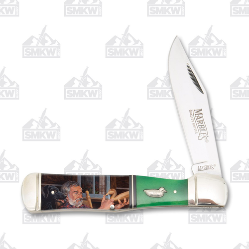 Marble's Duck Hunter Collector's Folding Knife Mallard