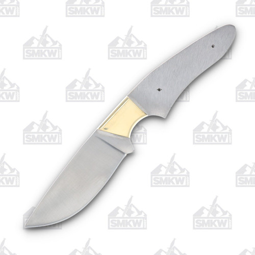 Szco Blade Blank Brass Guard 8.5" SS Drop Point