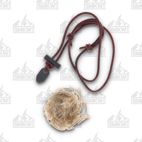 Wazoo Bushcraft Black Fire Starter Necklace