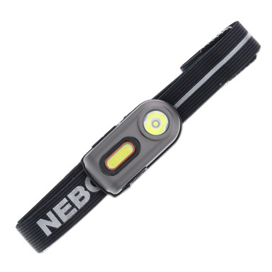 NEBO Einstein 400 Rechargeable Headlamp Grey 400 Lumens 5 Modes