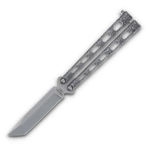 Bear & Son Balisong Silver Vein Tanto BR114A