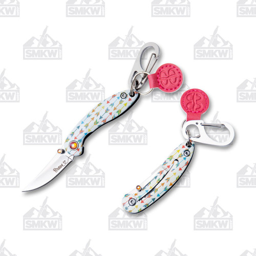 Brighten Blades Brave Keychain Knife Clam Pack