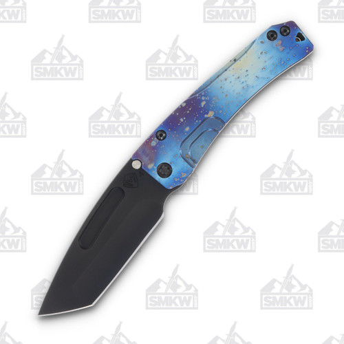 Medford Slim Midi Folding Knife PVD S45VN Tanto (Flamed Galaxy)