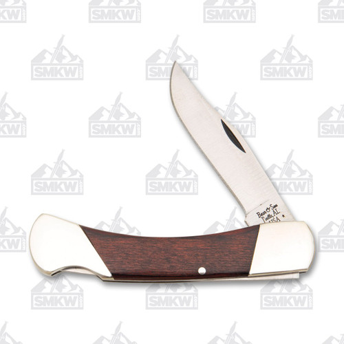 Bear & Son Midsize Lockback Folding Knife Rosewood