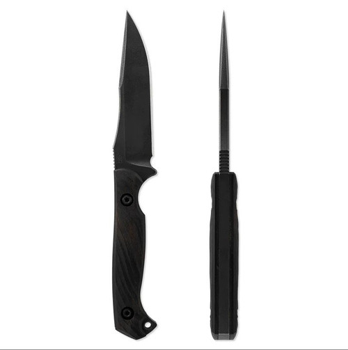 Toor Krypteia Outlaw Fixed Blade Knife (Ebony Wood)