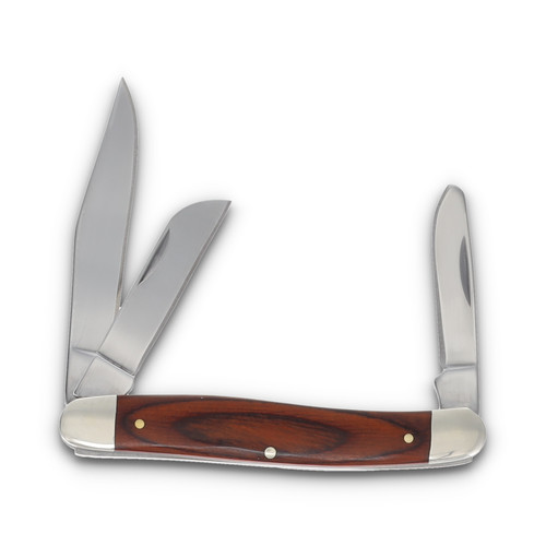 Bear & Son Large Rosewood Stockman Pocket Knife