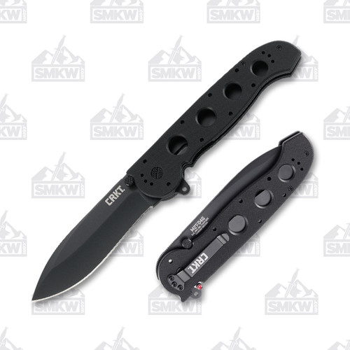 CRKT M21 04G Carson Folding Knife Black 3.98in Spear Point Blade