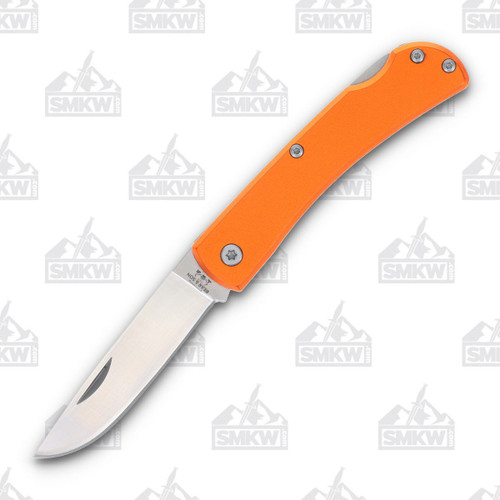 Bear & Son Small Farmhand Folding Knife Orange