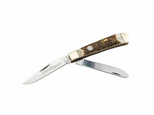 Boker Trapper Folding Knife Traditional Series 2.0 Stag