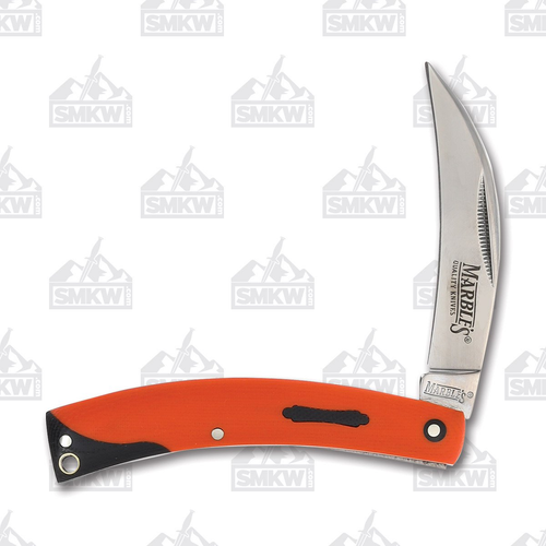 Marble's Orange G-10 Reaper Folding Knife