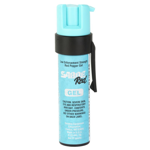 Sabre Pepper Spray Gel with Attachment Clip