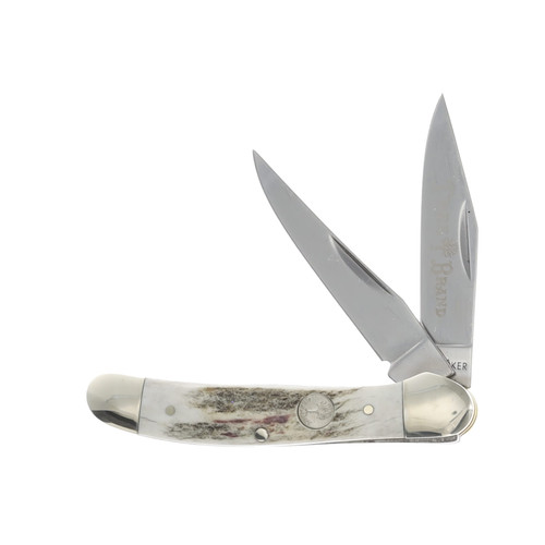 Boker Traditional Series 2.0 Pocketknife 3.75in Plain Copperhead stag BK110823ST