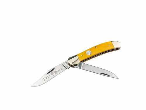 Boker Traditional 2.0 Copperhead Smooth Yellow Bone Folding Knife