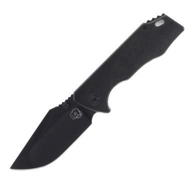 Something Obscene J Cape V4 Folding Knife Black 20CV/Murdered Out Titanium
