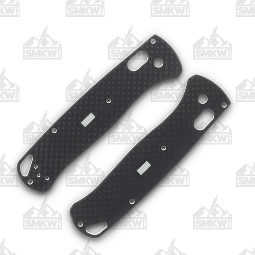 Glow Rhino Benchmade Bugout Knife Handle Scales Carbon Fiber