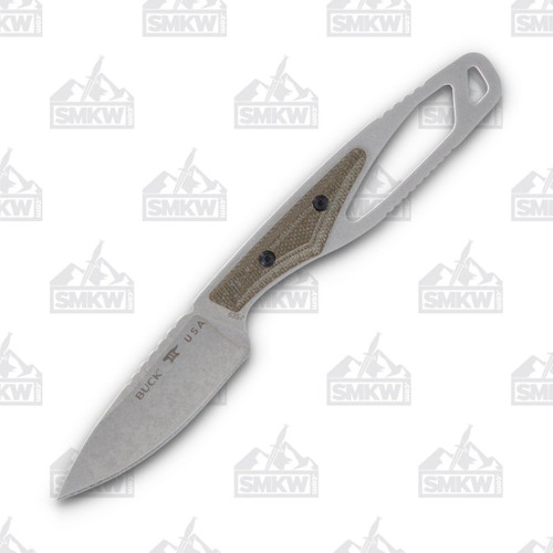 Buck Paklite 2.0 Cape Pro Fixed Blade Knife (OD Green Micarta)