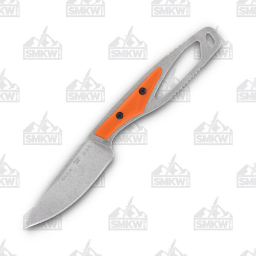 Buck Paklite 2.0 Cape Select Fixed Blade Knife (Orange GFN)