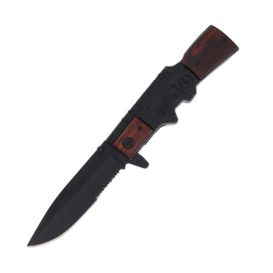 Szco Assault Rifle AK47 A/O Linerlock Folding Knife (CN300226WD)