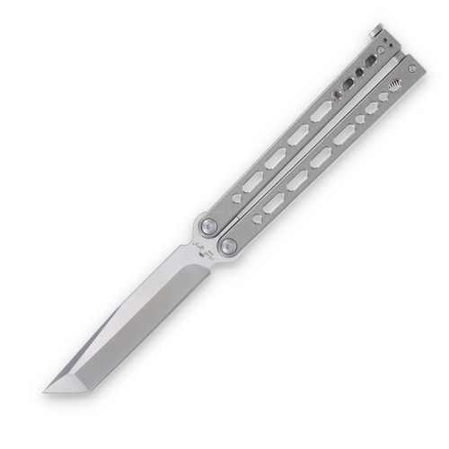 Bear Ops SMKW Exclusive Bear Song VII Balisong Titanium Tanto