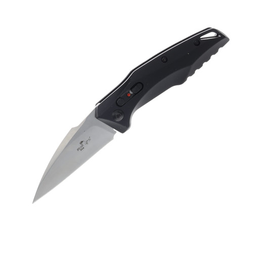 Bear & Son Bold Action XVII Automatic Knife 2.8in Satin Wharncliffe AUBR1700AIBK