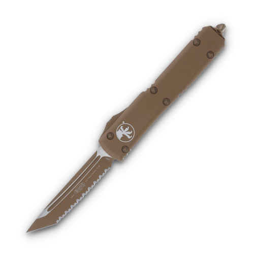 Microtech Ultratech Out-The-Front Automatic Knife (T/E Cerakote Tan F/S | Tan)