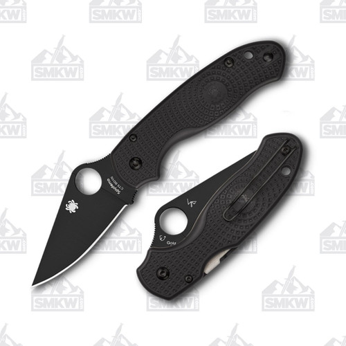 Spyderco Para 3 Lightweight Folding Knife Black FRN