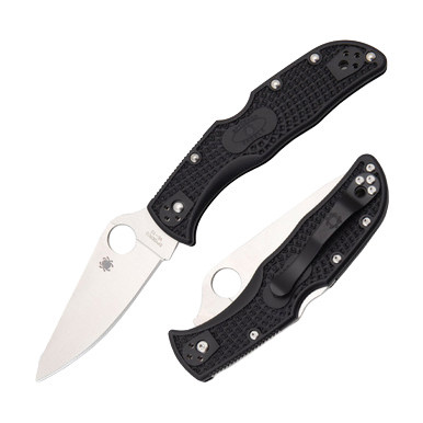 Spyderco Endela Folding Knife 3.41 Inch Plain Satin Clip Point