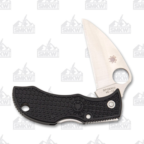 Spyderco Manbug Folding Knife VG-10 Wharncliffe Black