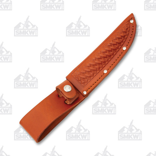 5" Leather Straight Knife Sheath