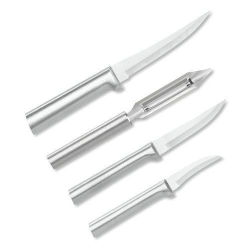 Rada Meal Kitchen Knife Prep Gift Set Aluminum