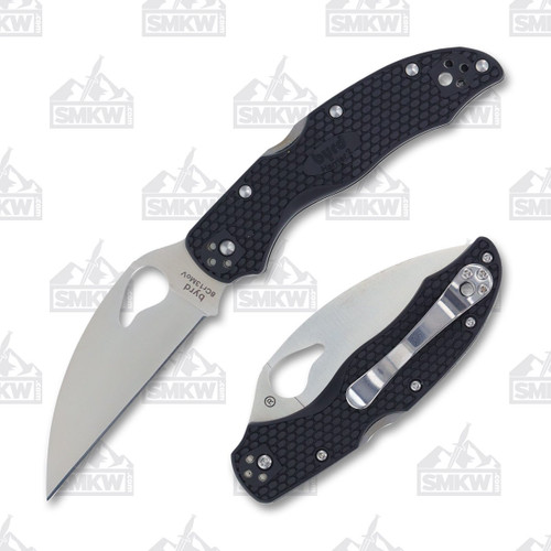 Spyderco Byrd Harrier 2 Lightweight Folding Knife Plain Edge Wharncliffe