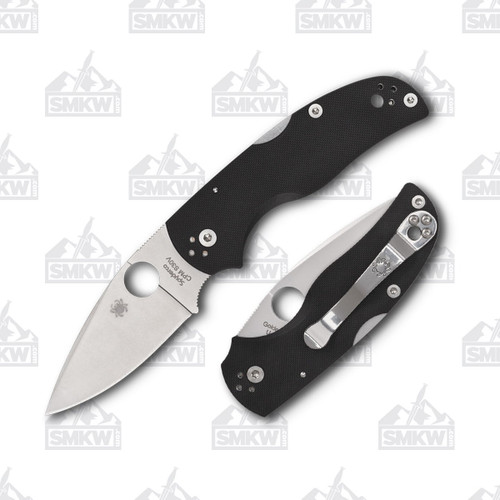 Spyderco Native 5 Folding Knife Black G-10